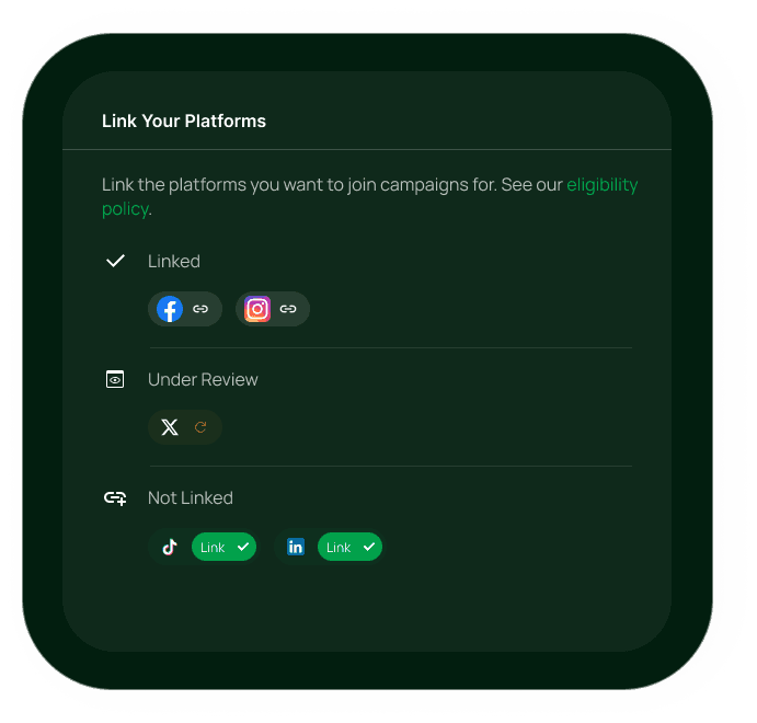 Creator process step 1